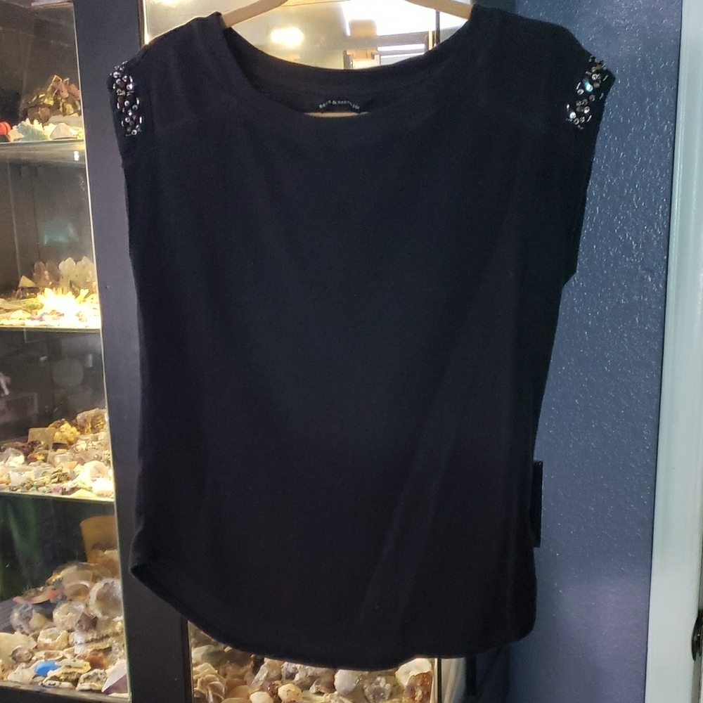 Rock & Republic Punk Shoulder Spike sz S